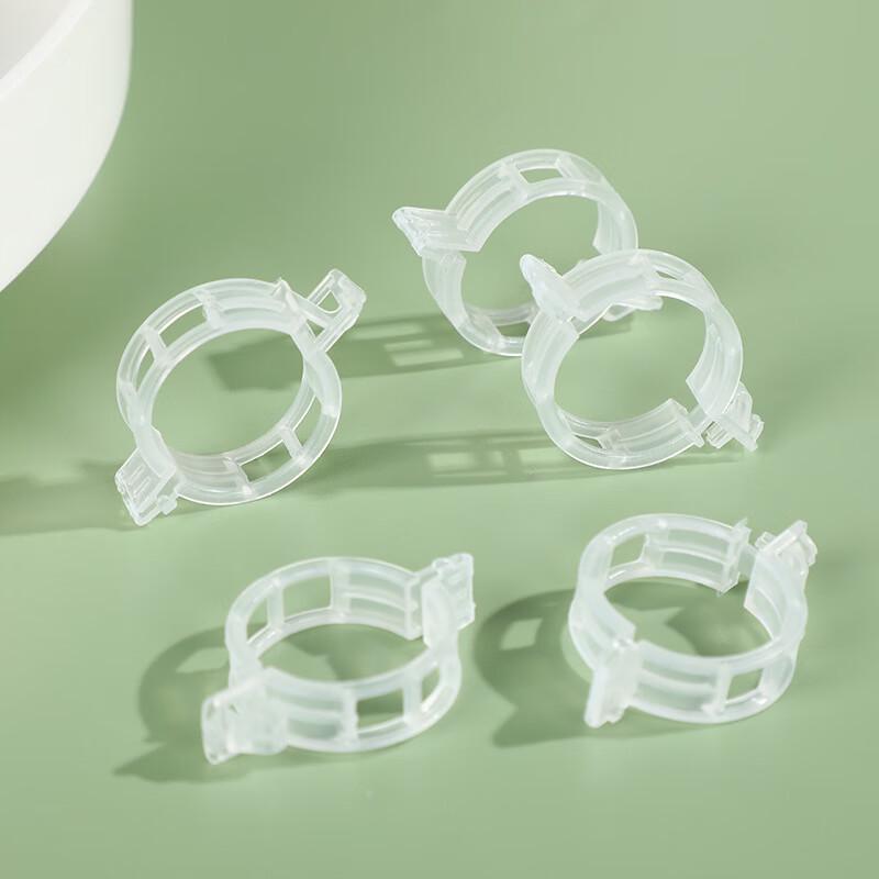 Пластиковый зажим для прививки и фиксации растений