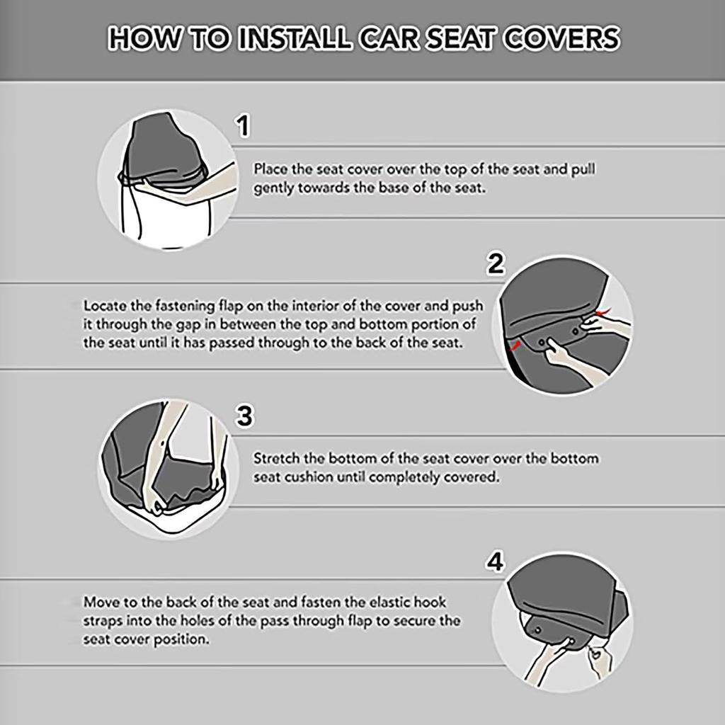 Bulopur Cute Black Gray Skull Set of 2 Car Seat Covers Universal Auto Front Seats Protector Fits for Car,SUV Sedan,Truck
