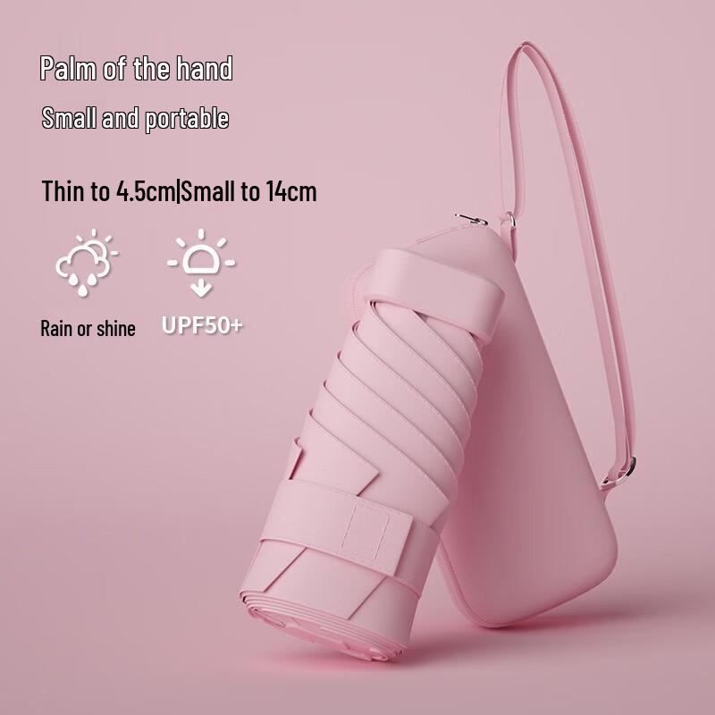 Ultra-Compact 6-Fold UV Protection Umbrella