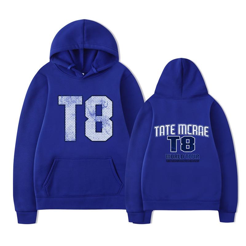 Tate McRae Think Later Hoodies Autumn Men Fashion Long Sleeve Sweatshirts Women Harajuku Streetwear Pullovers Sudaderas