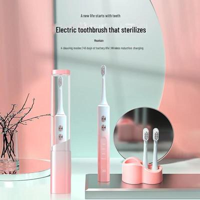 Magnetická levitace Sonický elektrický zubní kartáček s UV dezinfekcí, automatickým nabíjením, vodotěsným designem pro páry.