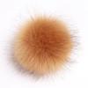 Faux Women Diy Raccoon Fur Pom Poms Ball For Knitting Beanie Hats Accessories