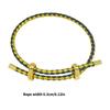 Unisex verstellbares Stahlseil-Armband mit Titan-Verschluss Stilvolles Armband Minimalistischer Partner-Schmuck für Männer Frauen