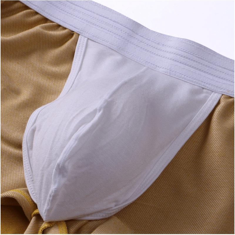 Zhongshan Men's Retro Cotton Sports Mid-Waist Breathable Boxer Briefs