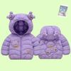 Girls'  Winter New Children's Cotton Clothes Warm Coats