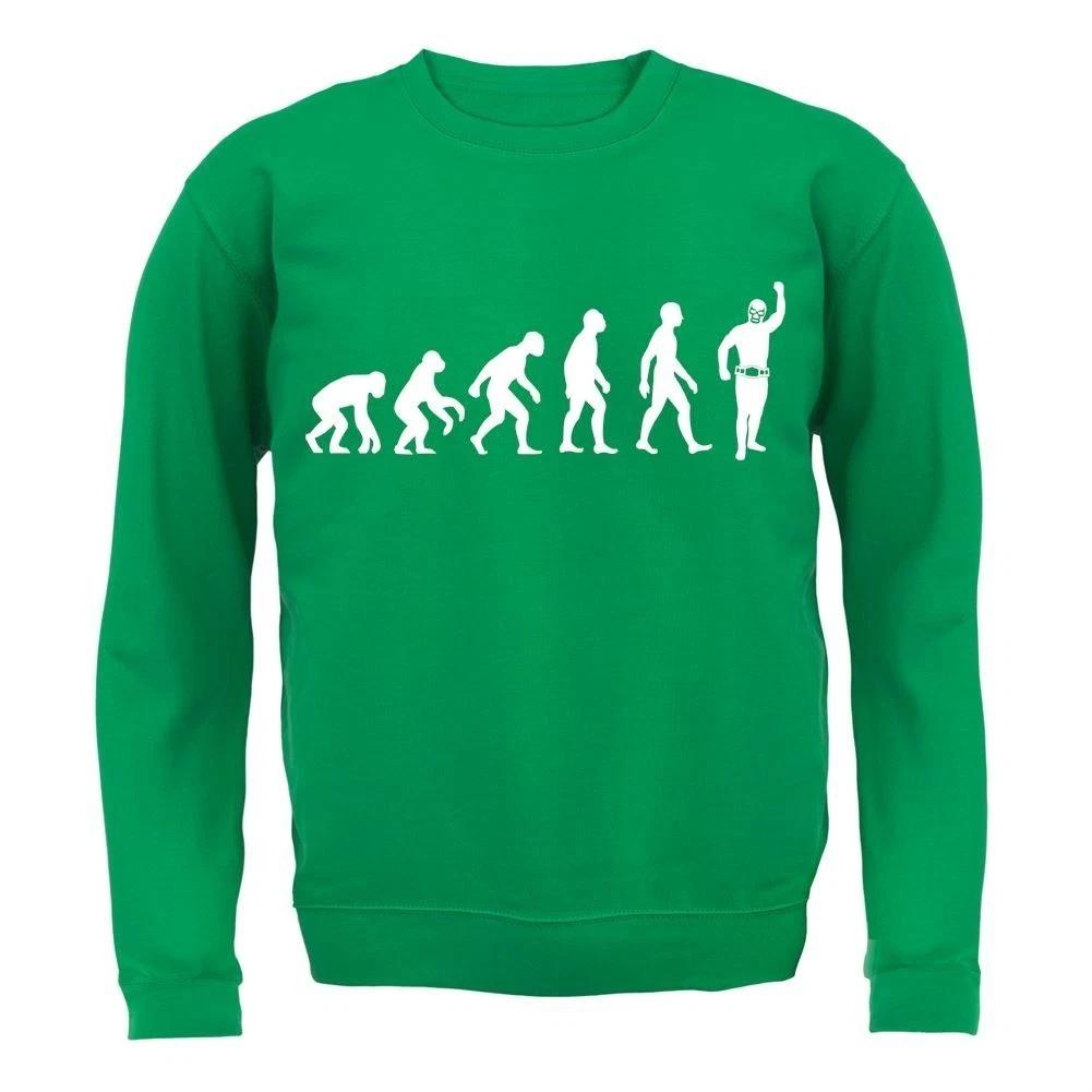 Evolution of Man Mexican Wrestling - Kids Hooded / Jumper - 110