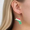 Cazador Kurdistan Map Flag Drop Earrings Women's Earrings Stainless Steel Enamel Pendant Jewelry Gifts Wholesale 2026 New