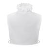 Fashionable Faux Collar With Wrist Cuffs Fake Sleeves For Women Decorative Ruffle V Neck Half Shirt Blouse Layering Set