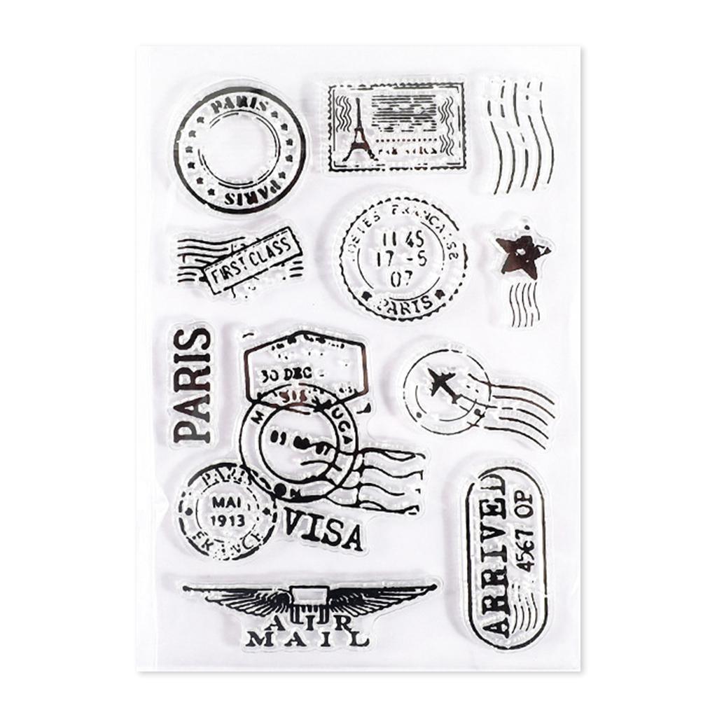 Blessing Transparent Silicone Stamps Wonderful Gifts for Children Teens Adults