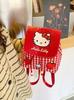 Zaino Cartoon in PU Carino Hello Kitty Gatto Kt Per Studenti E Uso Quotidiano