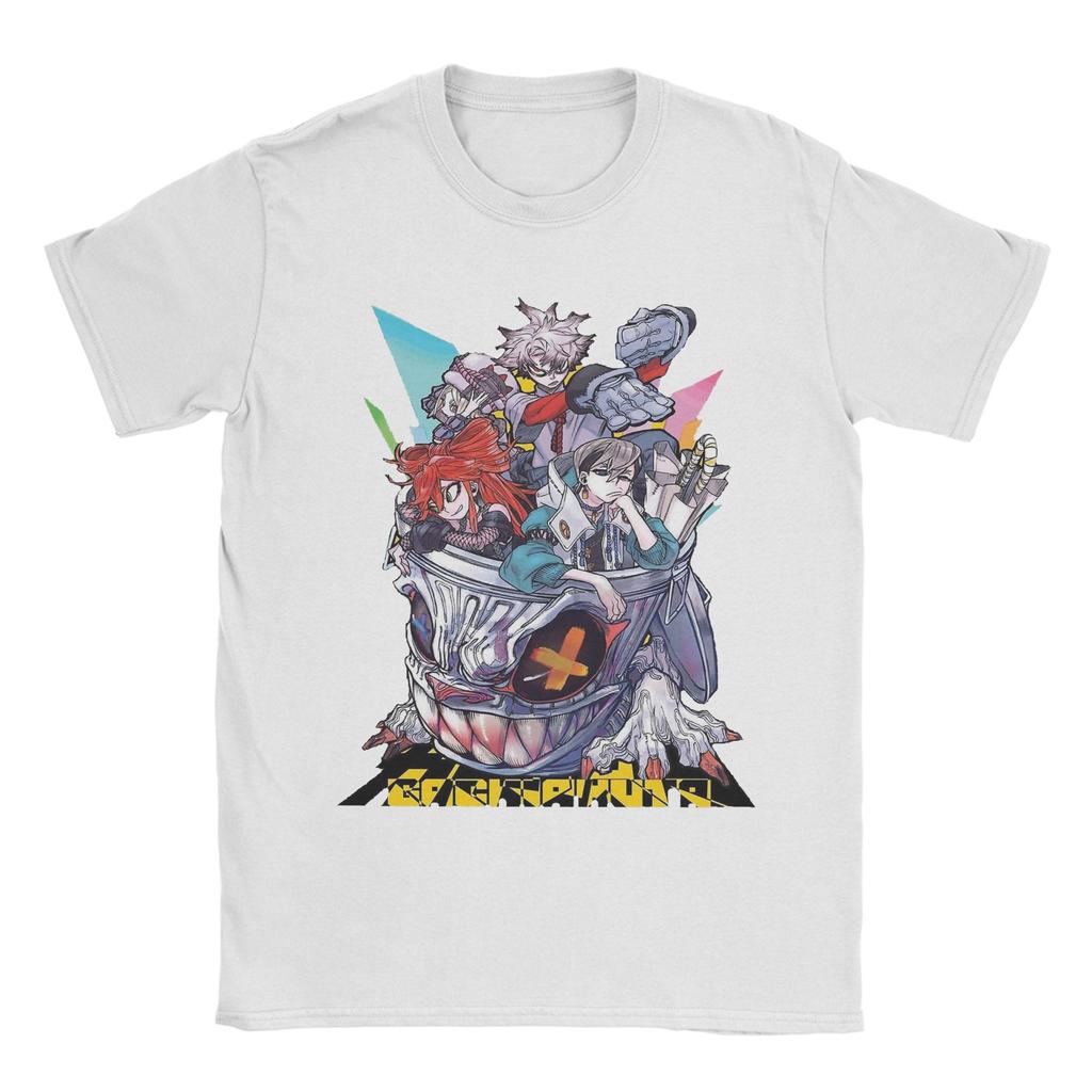 Gachiakuta Japanese Anime T Shirt Men's Cotton Humorous T-Shirts Crewneck Tee Shirt Short Sleeve Tops 4XL 5XL