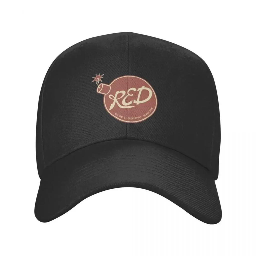 Team Fortress 2  RED Team Logo Baseball Cap Designer Hat Wild Ball Hat Hat Luxury Brand Women Beach Fashion Mens
