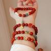 Natural Nanhong Agate Braceletfashion Women Daily Jewelry Gift
