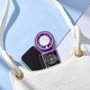 Mini Pocket Cooling Fan with Ice Cooling Rechargeable Personal Fan 3600mAh for Travel Outdoor Activities Gifts for Women