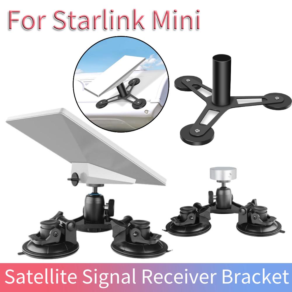Für Starlink Mini Magnetische Satellitensignalempfänger Halterung Auto Dachmontage Verstellbarer Winkel Montagegestell Für Starlink Mini