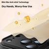 For iPhone 17 Pro Frameless Case Corner Edge Protection TPU Silicone Cover with Camera Lens Protector