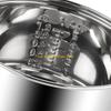 B46E 304 Stainless Steel Rice Cooker Inner Pot Dishwasher Safe Inside Bowl With Even Heating Base Replacement Accessory