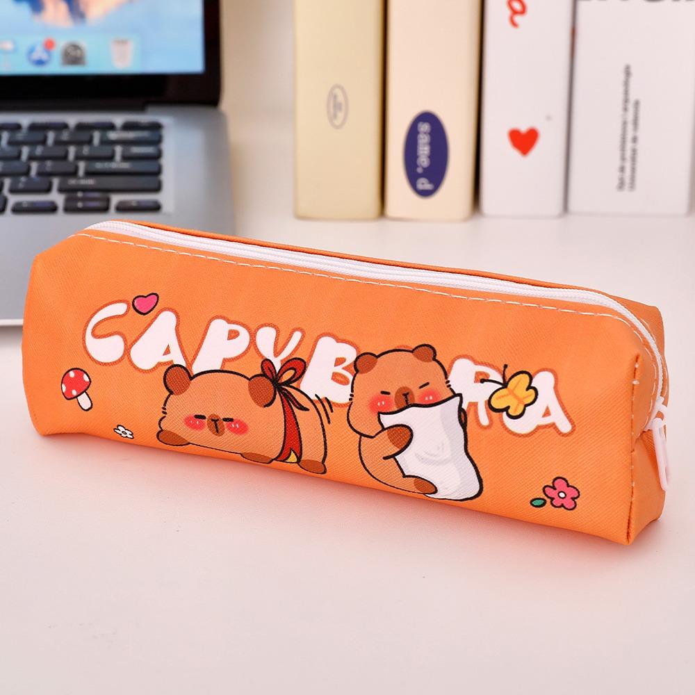 

Zipper Design Pencil Case PU Stationery Bag Multifunctional Stationery Organizer Gift 04