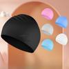 Adult Silicone Swim Cap, Waterproof Bubble Design, Ear Protection