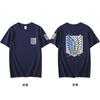Anime Attack On Titan Series Printing Tshirt Short Sleeve Tee Summer Tops Unisexs Clothing Casual Daily Wear