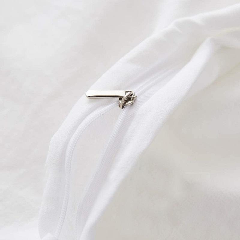 3D Bedding Set Duvet Cover Pillowcase Nordic Marble Pattern White Pink Bedclothes Single King 220x240 No Bed Sheet Bedspread