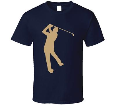 Scottie Scheffler Golfer Pose Silhouette T Shirt