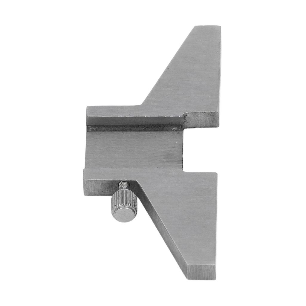 Caliper Depth Base Stainless Steel Screw Knob High Accuracy Grinding Quenched Depth Base Attachment