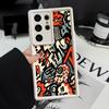 Pink Graffiti Pattern Phone Cover Case for Samsung Galaxy S26 Ultra S25 Edge S24Ultra S24 Plus S22 S20FE S25 S21 S23 FE