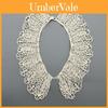 Colletti Peter Pan in Pizzo per Adulti Accessori Decorativi per Collo in Cotone per Bambole