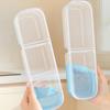 2/3 Grids Food Storage Box Portable Compartment Refrigerator Freezer Organizers Sub-Packed Meat Onion Ginger Clear Kitchen Tool