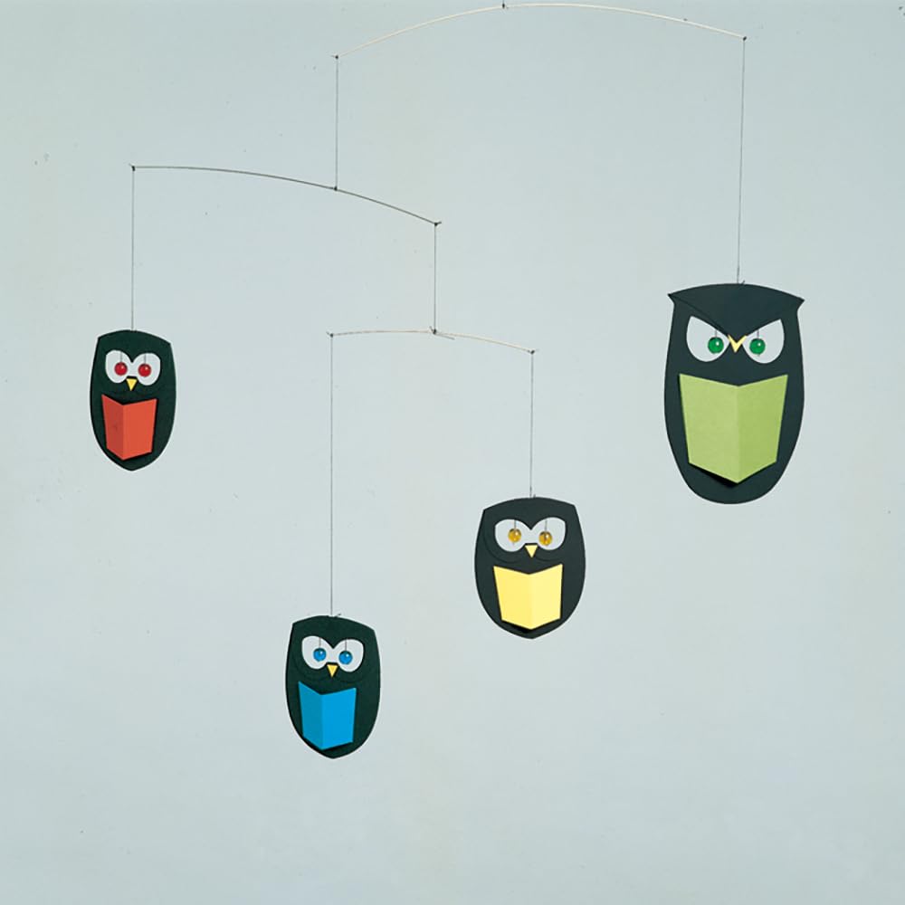 Frensted Mobile Mobile Interior Ornament Nordic Animal Wise Owls FSM130030 Comes with Presentation Box Baby Goods Gift [Official Import]