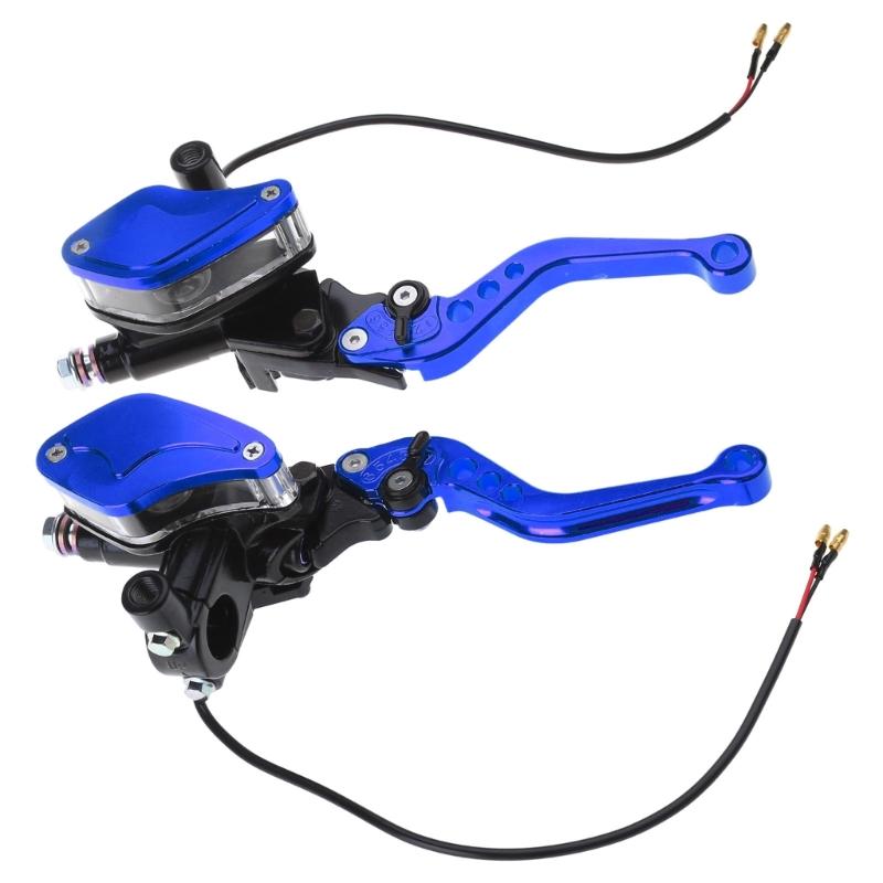 Universal Motorcycle Adjustment Front Brake Masters Cylinder Clutch Lever for Dirt Bike with 7/8" 22mm Standard Handlebar