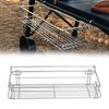 Portable Hanging Storage Basket For Table Office Camping Foldable Aluminum Desk Shelf Organizer