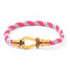 European and American Stainless Steel Nylon Rope Hand Rope Men and Women Couple Casual Trendy Color