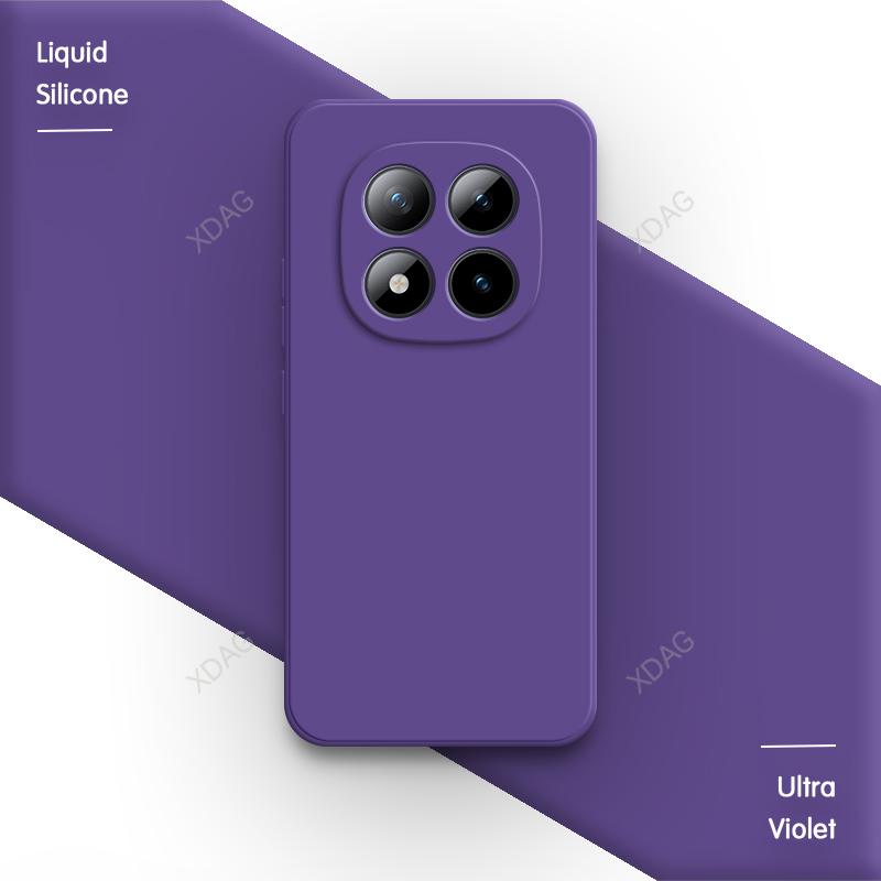 Funda Original para Teléfono para Xiaomi Redmi Note 15 Pro Plus Pro+ Note15 15Pro 5G Silicona Líquida Suave Simple Cubierta Trasera Funda Carcasas