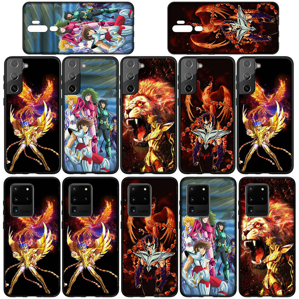 Phone Case for iPhone 17 16 15 Plus Xiaomi Poco F8 F7 F6 X7 X6 M8 C85 C75 C71 Redmi Note 14 12 11 13 Pro Max A4 14C 13C 15C Cartoon Saint Seiya Cover