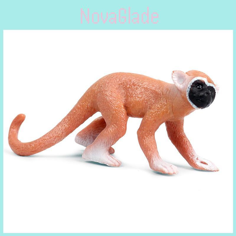Saimiri Sciureus Monkey Plastic Animal Model For Kids Educational Toy