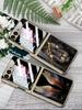 Samsung Z Flip 6 Foldable Screen Phone Case with Unique Painted Design and Mechanical Flip Glass Cover
