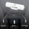 Double-head Cabinet Lamp Under Kitchen Spotlight with Motion Sensor Tri Color White or RGB Optional Rechargeable Sunset Light