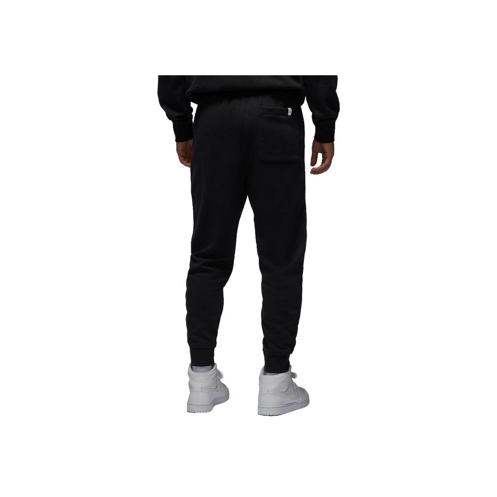 Jordan Essentials Holiday Warm Breathable Skin-Friendly Comfortable Knit Sports Pants Men Bottoms Black Metallic-Gold FD7468-011