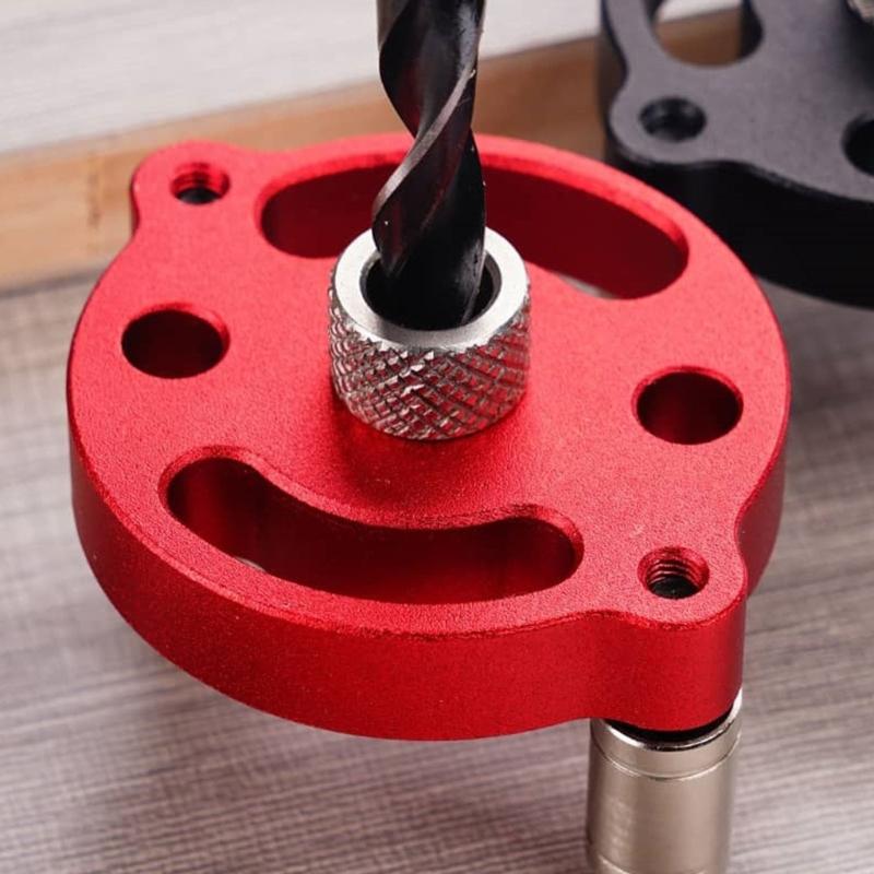 Professional Drill Guide Tool for Accurate Hole Drilling in Multiple Wood Type DIY Projects & Professional Carpentry Job