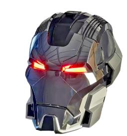 

Iron Man MK17 Jarvis Voice Controlled Auto Open Close Electronic Helmet Face Cover Face Cover Collector-Worthy Plaything Decor For Superhero Fans Chinese Version серебряный