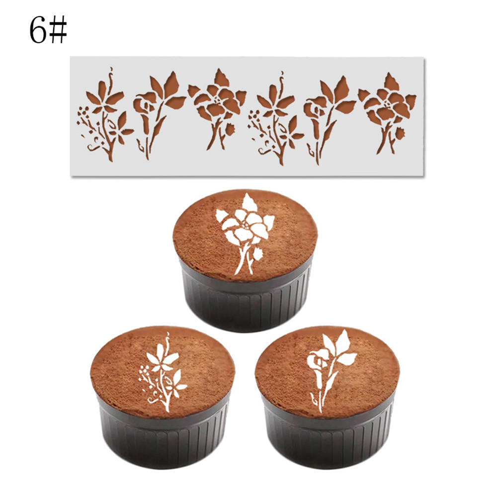 Cake Decorating Tool Damask Lace Border Cake Side Cupcake Stencil Sugarcraft Decoration Mould Baking Tool Kitchen Accessories