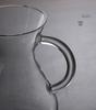 Kaffeekanne aus Glas mit Griff & Skala - Pour Over Kaffeetropffilter-Set