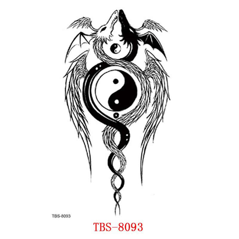 Wasserdichter Tattoo-Aufkleber, Totem-Charakter Tattoo-Aufkleber Tattoo