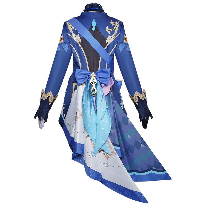 Furina Cosplay Costume Fontaine Black Water God Costume Focalors Cosplay Outfit Anime Performance Costume