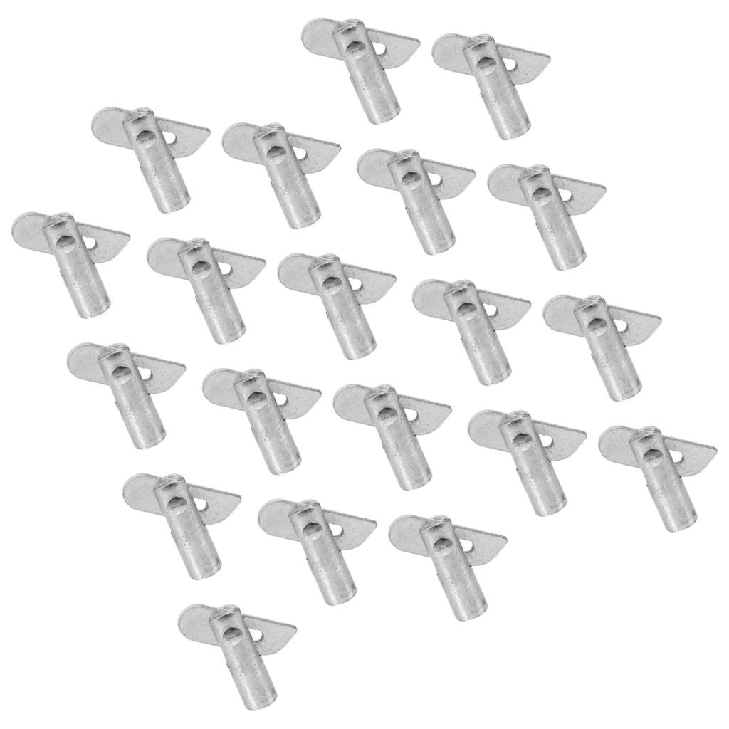 20 Pieces Scaffolding Joint Connecter Small Steel Welding Fixing Peg Pin
