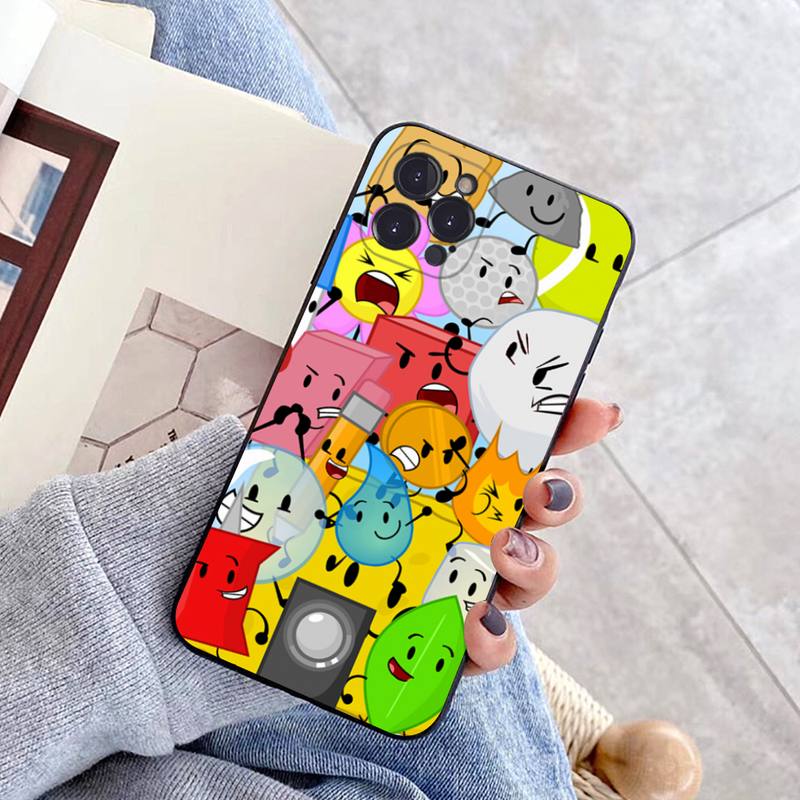 Bfdi Poster Battle For Dream Island Phone Case For iPhone 6 7 8 Plus 11 12 13 14 Pro SE 2020 MAX Mini X XS XR Back Funda Cover