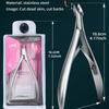 Round Head Callus Nipper - Innovative Callus Scissors with Built-In Spring Trimmer, Cuticle Remover, Manicure and Beauty Tools