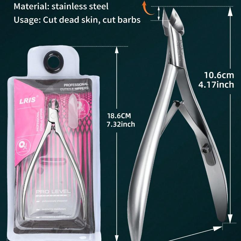 Round Head Callus Nipper - Innovative Callus Scissors with Built-In Spring Trimmer, Cuticle Remover, Manicure and Beauty Tools